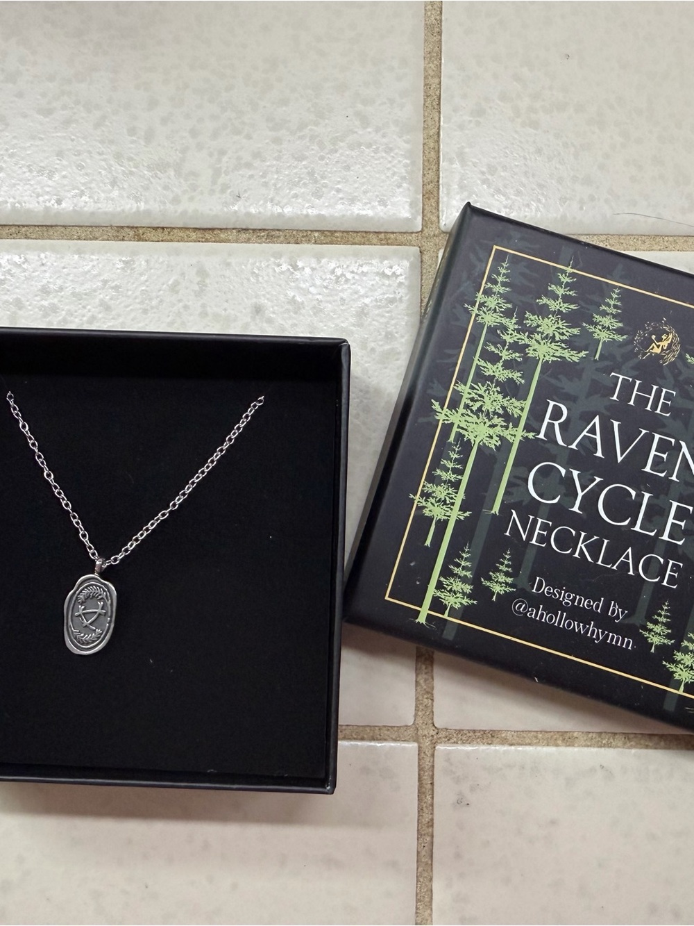 Fairyloot The Raven Cycle Necklace New